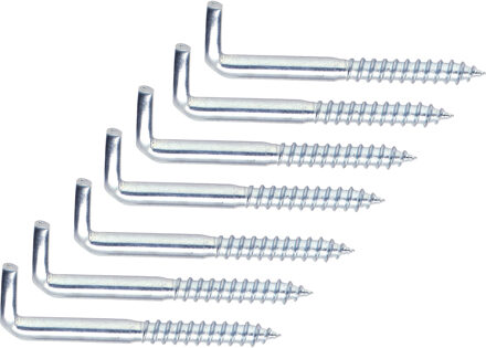 Deltafix Schroefduimen - 20x - verzinkt metaal - 50 mm - ijzerwaren