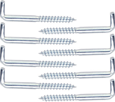 Deltafix Schroefduimen - 33x - verzinkt metaal - 30 mm - ijzerwaren