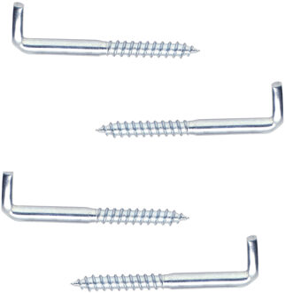 Deltafix Schroefduimen - 5x - verzinkt metaal - 50 mm - ijzerwaren
