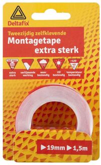 Deltafix Tape Extra Sterk 19mm 1.5m - Tape