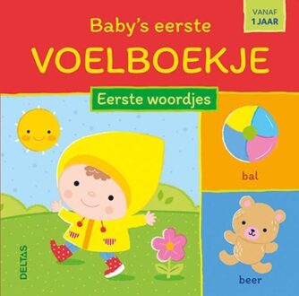 Deltas Baby's eerste voelboekje Eerste woordjes