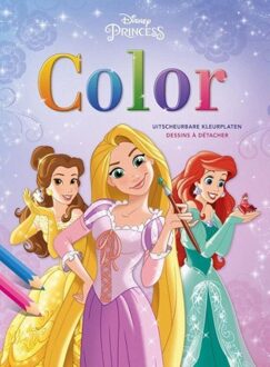 Deltas Color Princess (uitscheurbare kleurplaten) / Disney Color Princess (dessins à détacher) - Boek Deltas Centrale uitgeverij (9044753002)