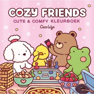 Deltas Cozy Friends Cute & Comfy Kleurboek Coco Wyo