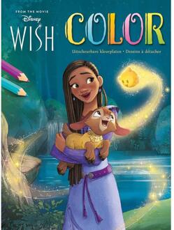 Deltas Disney Color Wish Kleurblok / Disney Color Wish Bloc De Coloriage
