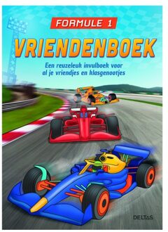 Deltas Formule 1 vriendenboek Multikleur