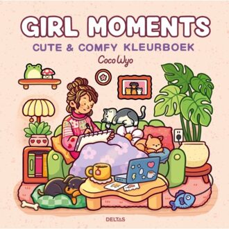 Deltas Girl Moments Cute & Comfy Kleurboek Coco Wyo