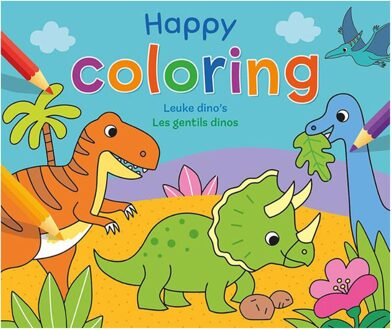Deltas Happy coloring - Leuke dino's