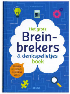 Deltas Het grote breinbrekers-en denkspelletjesboek - Boek Pierre Berloquin (9044740458)