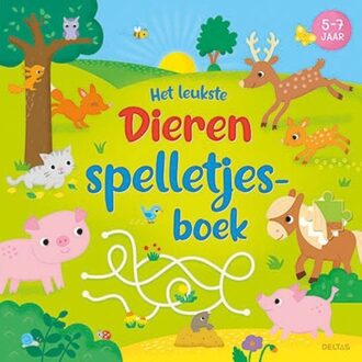 Deltas Het leukste dieren spelletjesboek (5-7j)