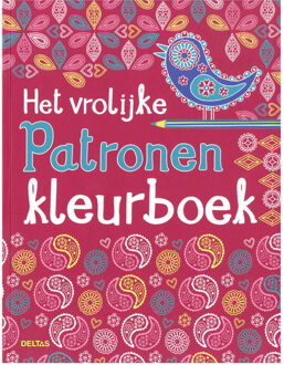 Deltas Het vrolijke patronen kleurboek - Boek Deltas Centrale uitgeverij (9044743589)