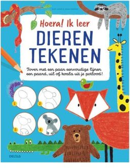 Deltas Hoera! Ik leer dieren tekenen