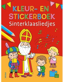 Deltas Kleur- en stickerboek Sinterklaasliedjes