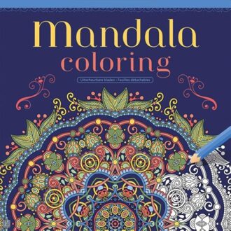 Deltas Kleurboek Deltas coloring mandala