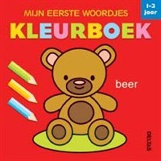 Deltas Kleurboek Deltas mijn eerste woordjes 1-3jaar