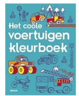 Deltas Kleurboek Het coole voertuigen kleurboek