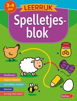 Deltas Leerrijk spelletjesblok - Boek ZNU (9044750984)