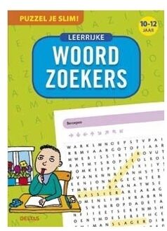 Deltas Leerrijke woordzoekers / 10-12 jaar - Boek Deltas Centrale uitgeverij (9044737775)