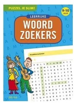 Deltas Leerrijke woordzoekers 9-10 jr / 9-10 jaar - Boek Deltas Centrale uitgeverij (9044737767)
