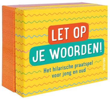 Deltas Let Op Je Woorden! - Doos Met Kaarten