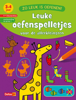 Deltas Leuke oefenspelletjes voor de allerkleinsten (3-4 j.) - Boek ZNU (9044750054)