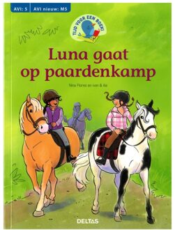 Deltas Luna gaat op paardenkamp - Boek Nina Flores (9044734296)