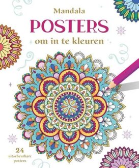 Deltas Mandala posters om in te kleuren