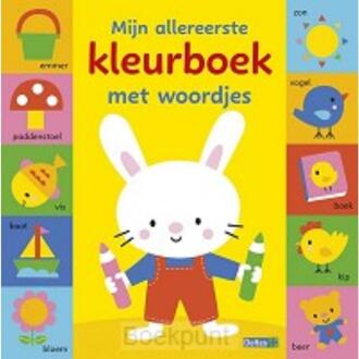 Deltas Mijn Allereerste Kleurboek Met Woordjes - Spelen En Leren Met Billi