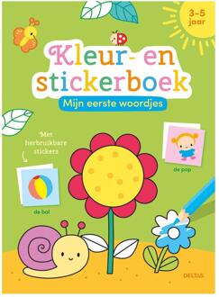 Deltas Mijn eerste woordjes kleur + stickerboek