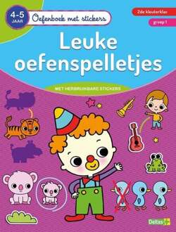 Deltas Oefenboek Leuke oefenspelletjes (4-5jr)