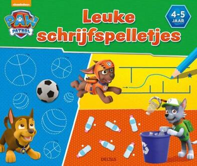 Deltas Paw Patrol leuke schrijfspelletjes / 4 - 5 jaar - Boek Deltas Centrale uitgeverij (9044750550)