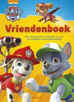 Deltas Paw Patrol vriendenboek - Boek Deltas Centrale uitgeverij (9044746901)