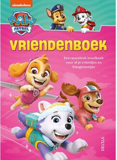 Deltas Paw Patrol vriendenboek roze