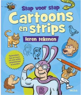 Deltas Stap voor stap cartoons en strips - Boek Art Roche (9044743465)