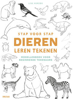 Deltas Stap voor stap dieren leren tekenen - (ISBN:9789044758511)