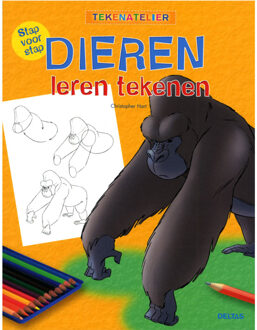 Deltas Stap voor stap dieren leren tekenen
