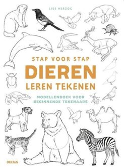 Deltas Stap voor stap dieren leren tekenen