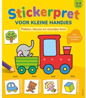 Deltas Stickerpret voor kleine handjes (2-4 jaar)