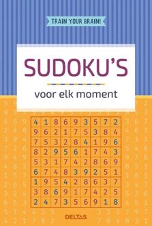 Deltas Train your brain! Sudoku's voor elke dag - (ISBN:9789044761955)