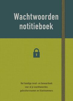 Deltas Wachtwoorden notitieboek - Boek ZNU (904474593X)