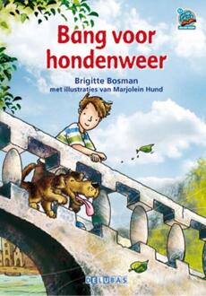 Delubas Educatieve Uitgeverij Bang voor hondenweer - Boek Brigitte Bosman (9053003053)