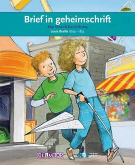 Delubas Educatieve Uitgeverij Brief in geheimschrift / Het brailleschrift - Boek Rian Visser (905300324X)