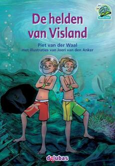 Delubas Educatieve Uitgeverij De helden van Visland - Boek Piet van der Waal (9053006060)