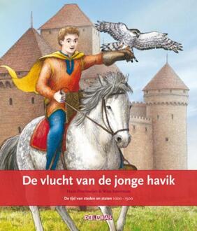 Delubas Educatieve Uitgeverij De vlucht van de jonge havik - Boek Hans Petermeijer (9053001816)