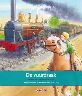 Delubas Educatieve Uitgeverij De vuurdraak - Boek Anneriek van Heugten (9053001859)