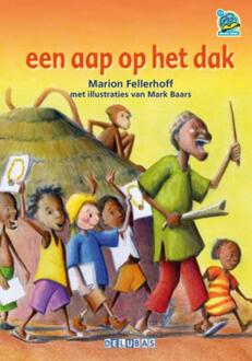 Delubas Educatieve Uitgeverij Een aap op het dak - Boek Marion Fellerhoff (9053003002)