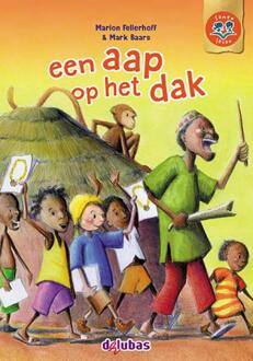 Delubas Educatieve Uitgeverij Een Aap Op Het Dak - Samen Lezen - Marion Fellerhoff