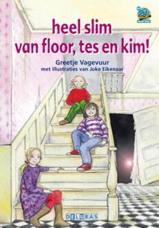 Delubas Educatieve Uitgeverij Heel slim van Floor, Tes en Kim - Boek Greetje Vagevuur (9053003037)