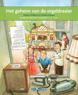 Delubas Educatieve Uitgeverij Het geheim van de orgeldraaier / De televisie - Boek Kristien Dieltiens (9053004041)