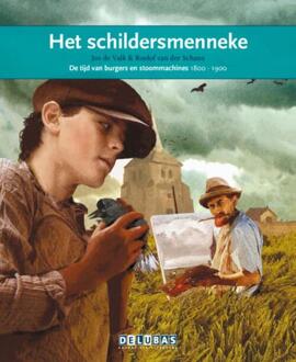Delubas Educatieve Uitgeverij Het schildersmenneke - Boek J. de Valk (9053001964)