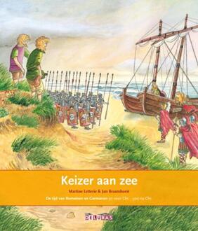 Delubas Educatieve Uitgeverij Keizer aan zee / De Romeinse limes - Boek Martine Letterie (9053001794)